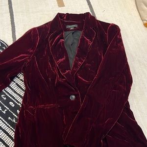 Velvet blazer